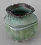 altered vase, 5" high, 
