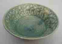 bowl with swirl pattern,, 7" dia., 