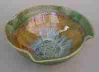 altered bowl, 7" dia., 
