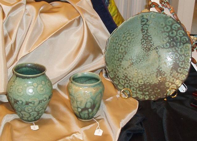 pottery display